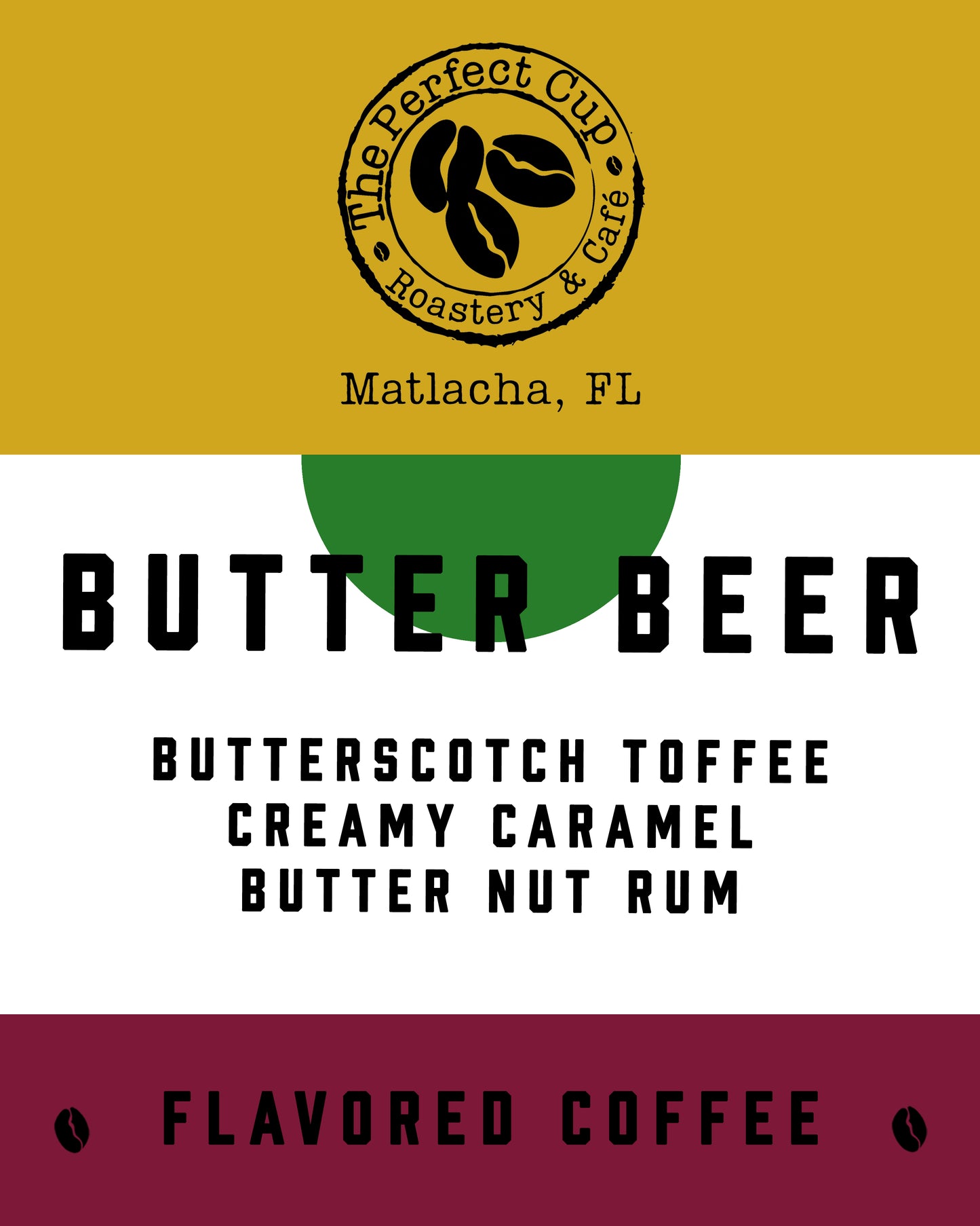 BUTTER BEER Flavored Coffee