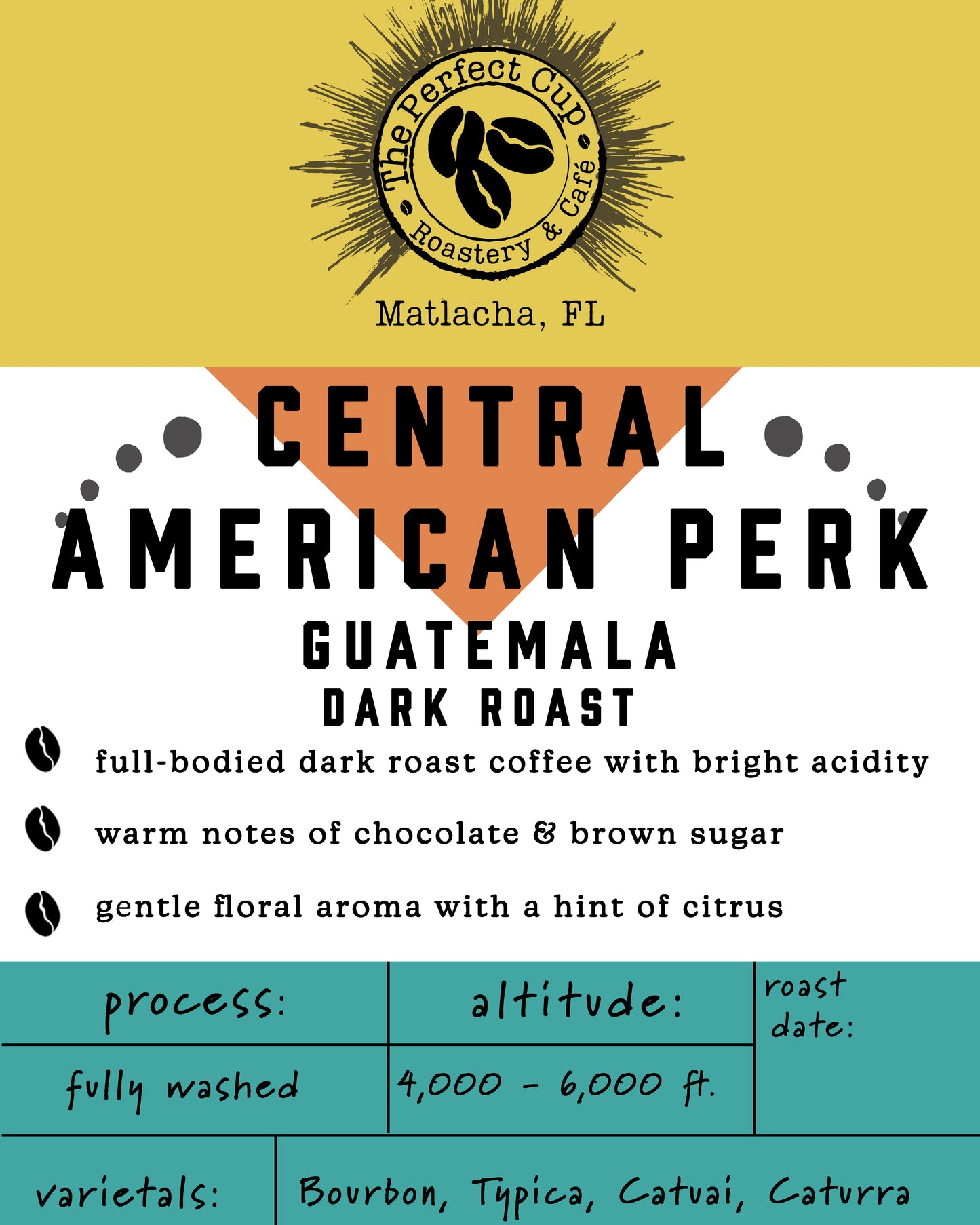 CENTRAL AMERICAN PERK Single Origin Guatemala