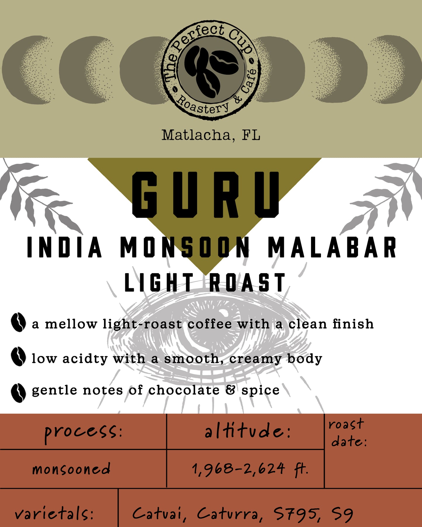 GURU Single Origin India Monsoon Malabar