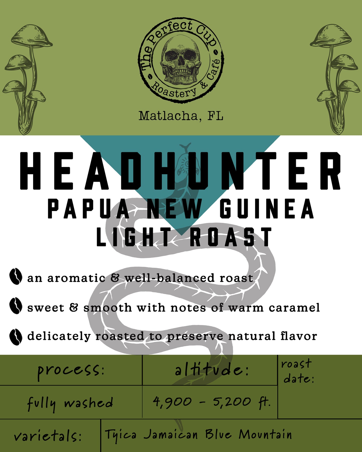 HEADHUNTER Single Origin Papua New Guinea