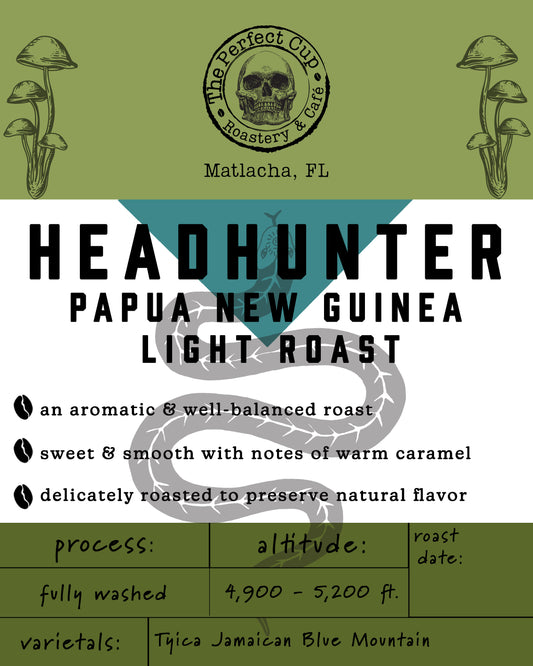 HEADHUNTER    Single Origin Papua New Guinea