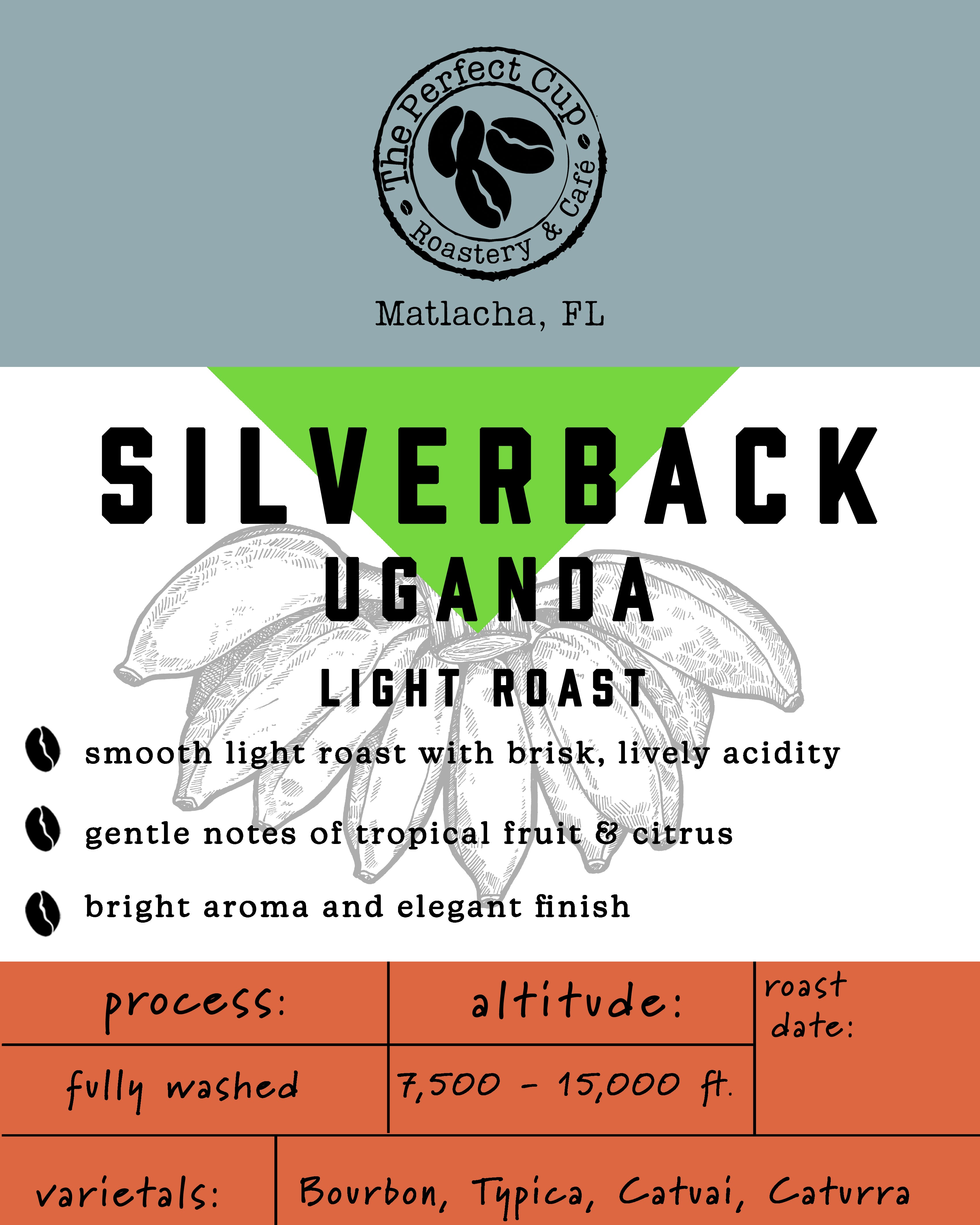 Silverback Single Origin Ugandan Fresh Roasted Coffee – The Perfect Cup ...