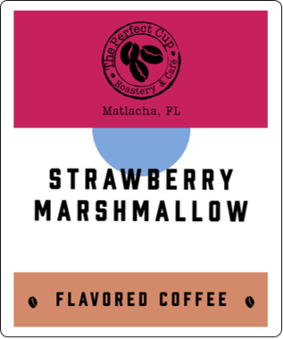 STRAWBERRY MARSHMALLOW Flavored Coffee