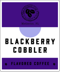 BLACKBERRY COBBLER Flavored Coffee
